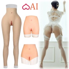 Silicone Fake Vagina Pants Hip Enhancer Transgender Panties For Crossdresser
