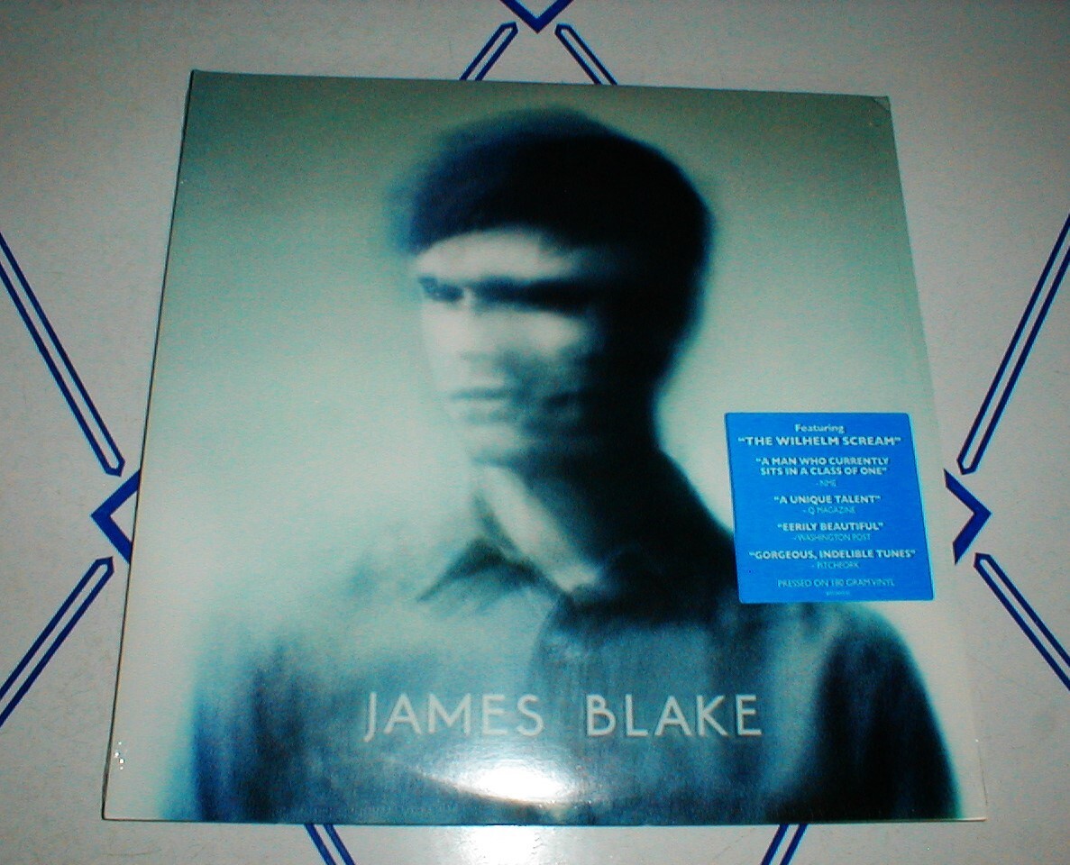 JAMES BLAKE Orig 2011 self-titled 2-LP w Limit To Your Love + HYPE