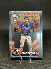 2024 Topps Chrome #294 J.P. Martinez Rookie RC Atlanta Braves
