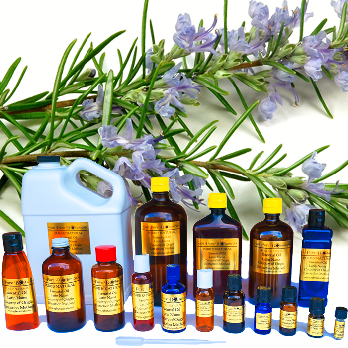 Rosemary Essential Oil 100% NATURAL - Sizes 1oz to 3 Gallons - Aromatherapy