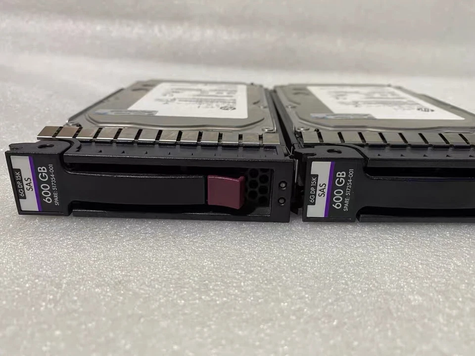 HPE 517354-001 516828-B21 600GB DP 15K SAS LFF 6G 516810-003 533871-003 NEW - Image 4 of 4