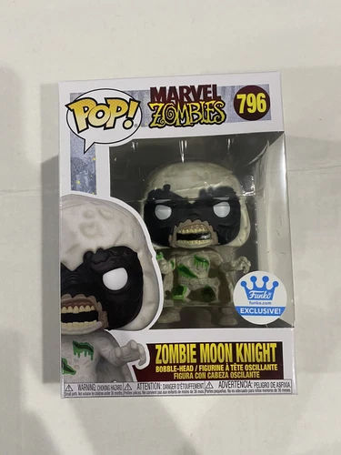Funko Pop Zombie Moon Knight! Figura de vinilo #796 exclusiva de Funko Shop