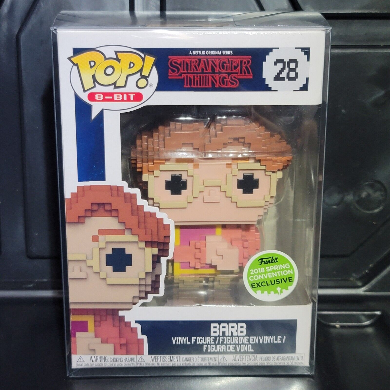 Stranger Things Barb 8 bit ECCC Exclusive Funko pop vinyl figure