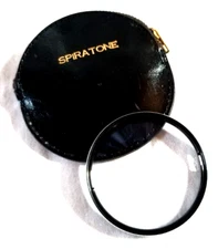Spiratone Spiralite Coated Series VII + 1 Drop In Camera Lens Japan Leather Case