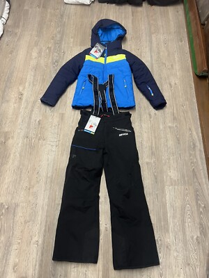New Kids Nevica Winter Jacket Pants Age 10 Ski Set Snow