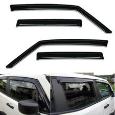 For 2015-2022 Jeep Renegade Window Visors Sun Rain Guard Wind Deflector Smoke