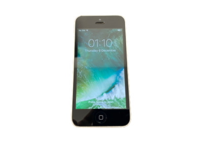 A1507 Apple iPhone 5c 8GB weiß entsperrt funktioniert getestet Klasse C ED0812