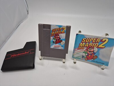Super Mario Bros.2 - Nintendo Entertainment System NES Spiel mit Anleitung
