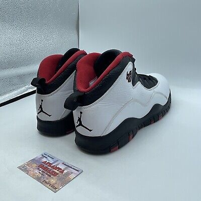 Size 11.5 - Air Jordan 10 Double Nickel White Black Red Size 11.5 - Air Jordan 10 Double Nickel White Black Red