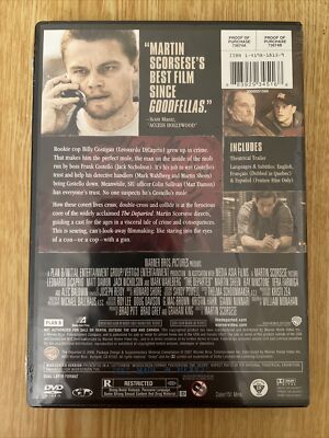 The Departed, Leonardo DiCaprio, Matt Damon, Jack Nicholson, (DVD