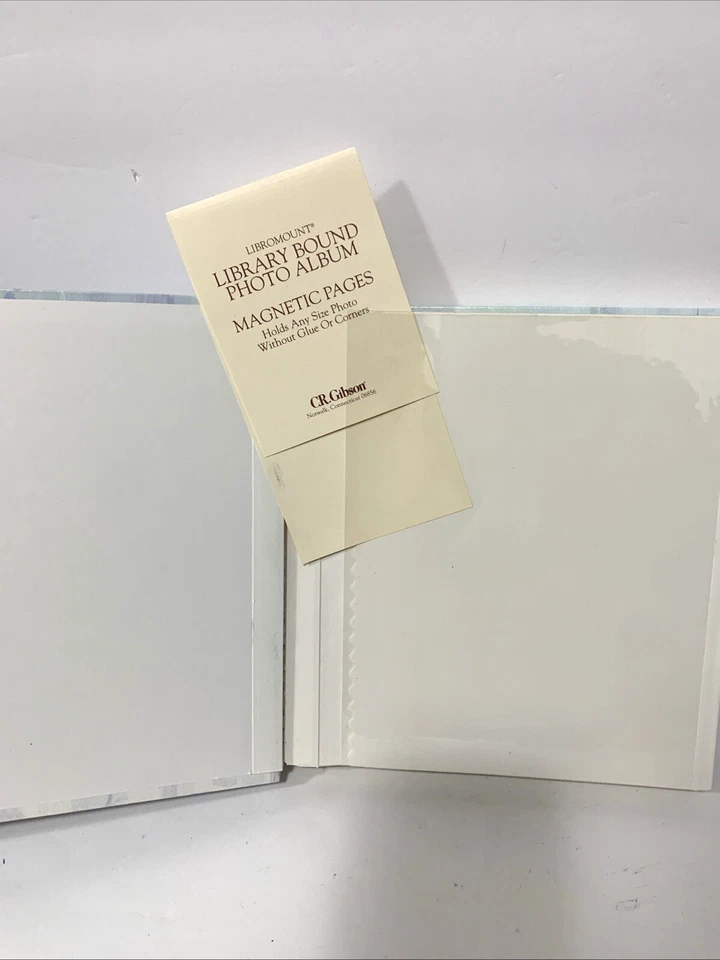 Álbum de fotos CR Gibson Libromount - Páginas magnéticas, encuadernado en biblioteca - 18 hojas Foto 3 de 4