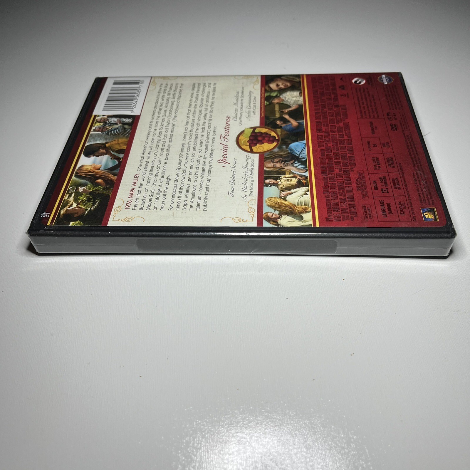 Bottle Shock DVD 2008 20th Century Fox New Sealed Dennis Farina Chris