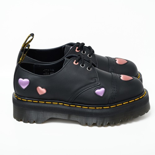 Dr. Martens ๐๐งก Quad Heart ๐งก๐ 1461 stivali Oxford/Derby platform donna taglia 8 - Foto 16 di 24