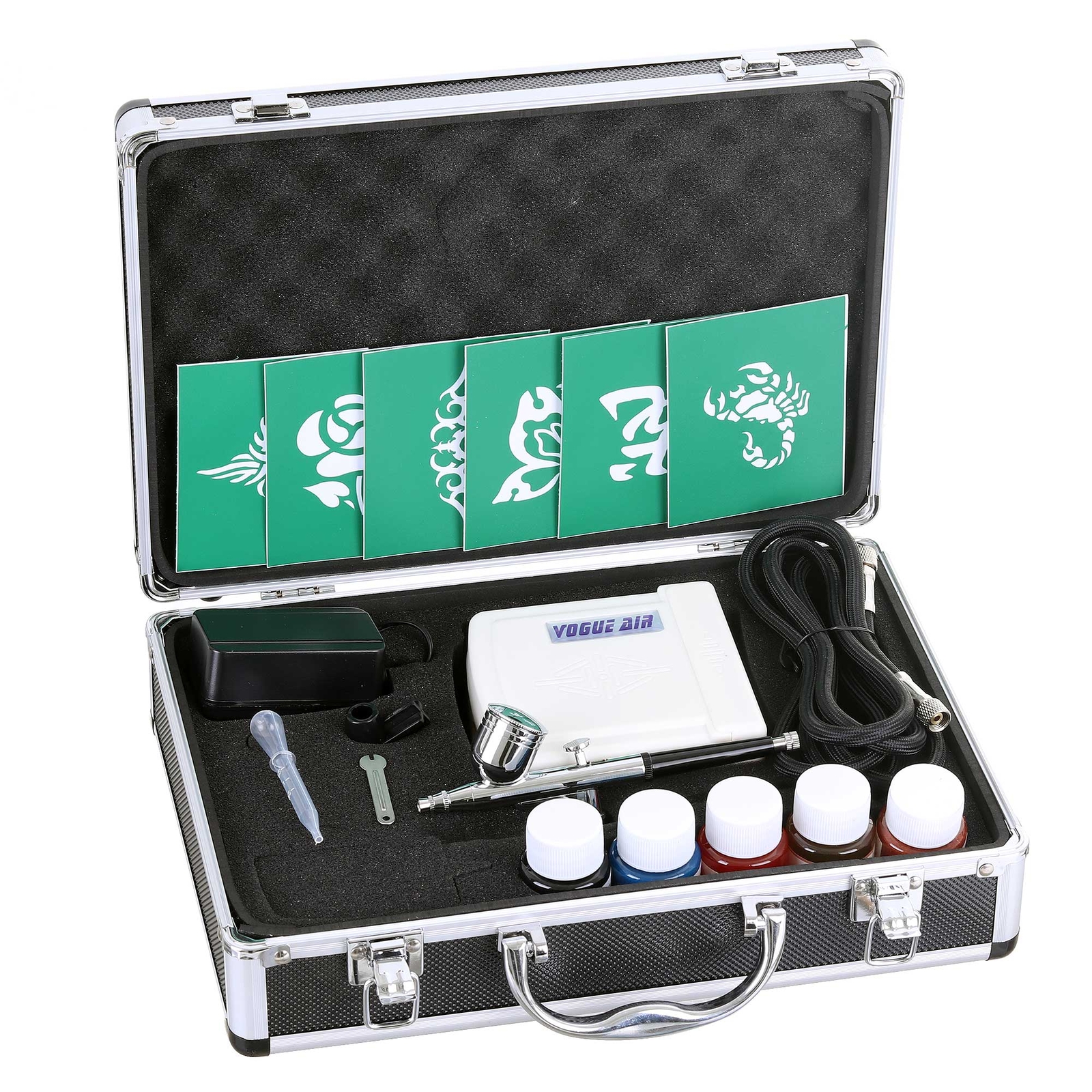 Complete Set Compressor + Airbrush + Paint eBay