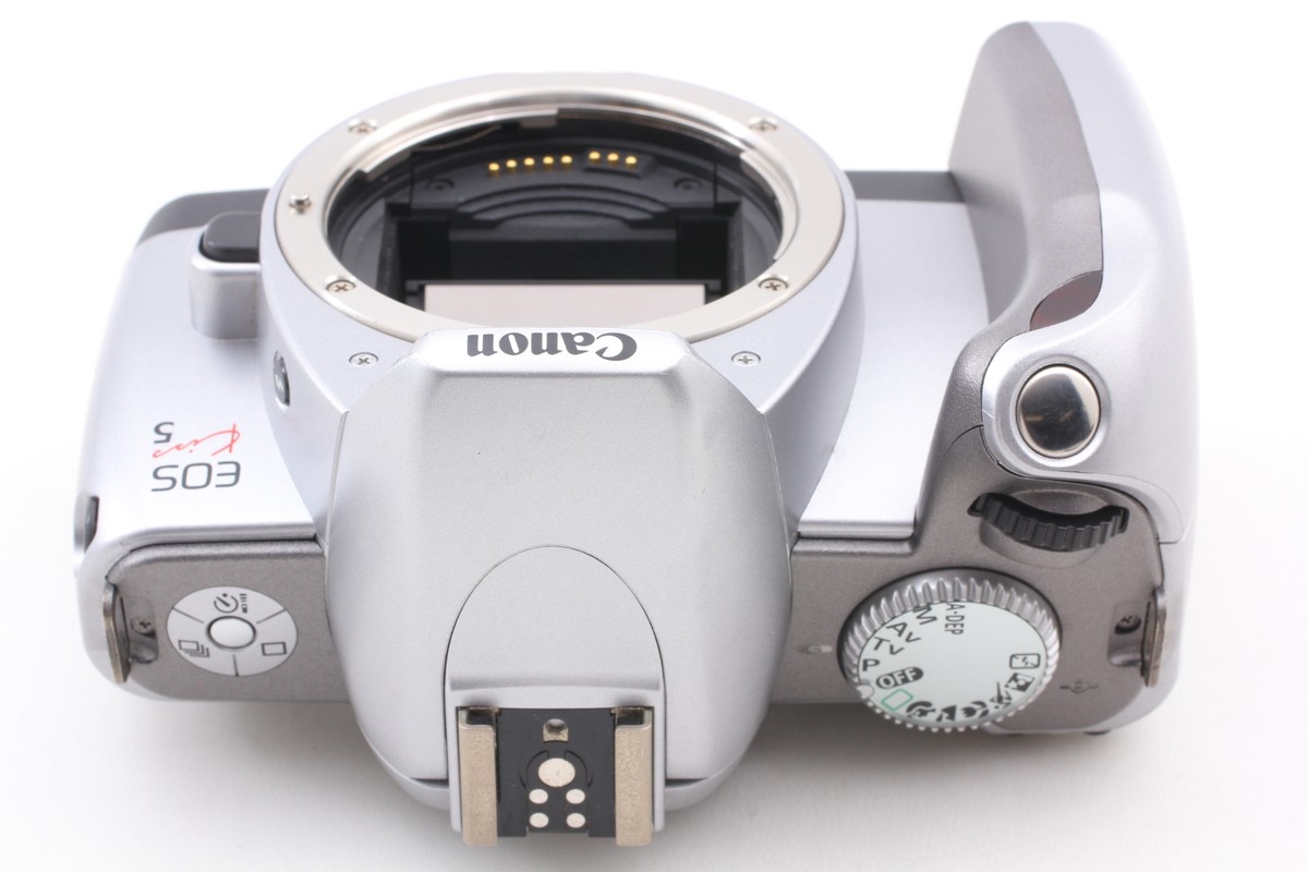 Near MINT] Canon EOS Kiss 5 35mm Film Camera w/ AF 28-90mm