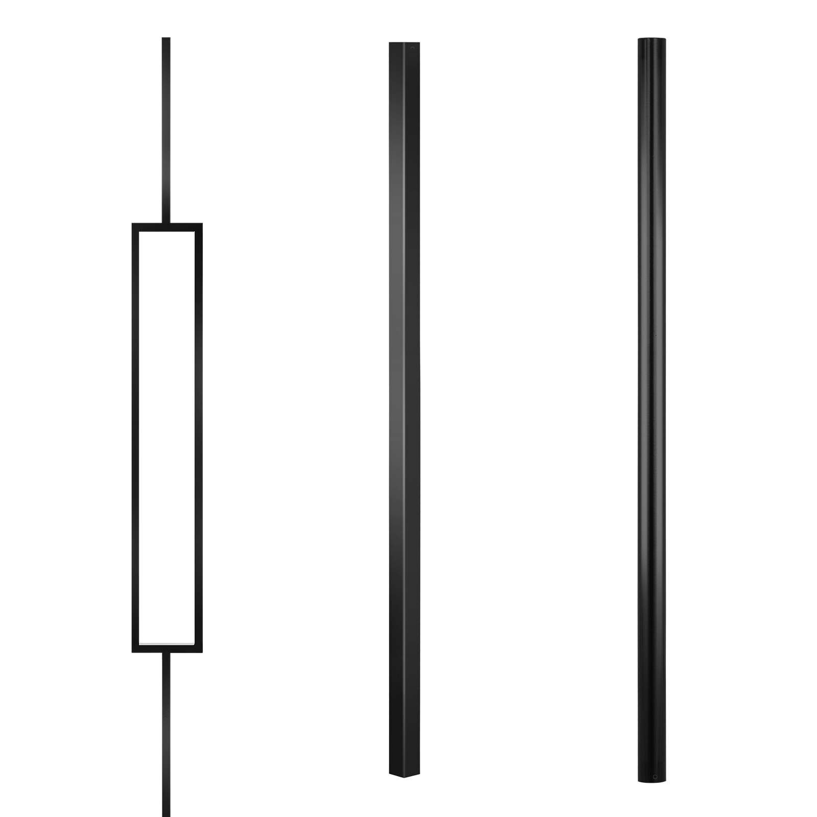 Balustre de balcon design en aluminium mat VEVOR pour rampe contemporaine