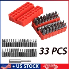 33PCS Torx Security Bit Set Hex Star Spanner & Tri-Wing Tamper-Proof Tool
