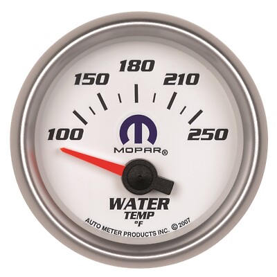 AutoMeter 880030 MOPAR Elektrischer Wassertemperaturanzeiger