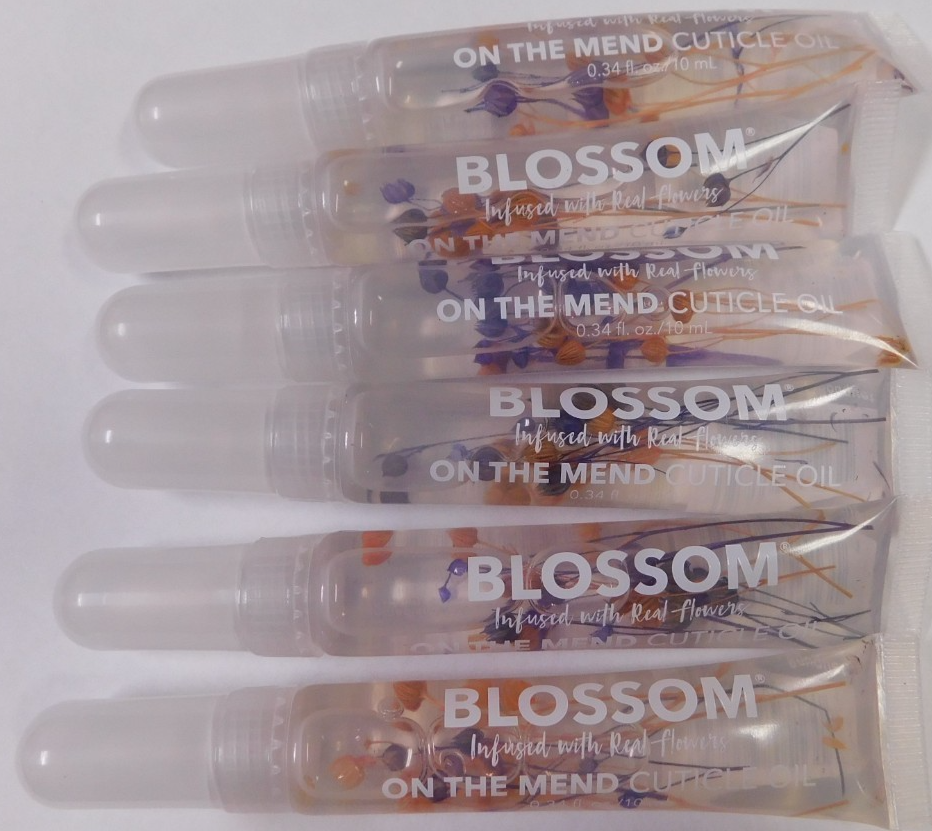 Blossom Cuticle Oil Pen for Nails, On the Mend Scented Travel Nail Oil -6 Pack-image