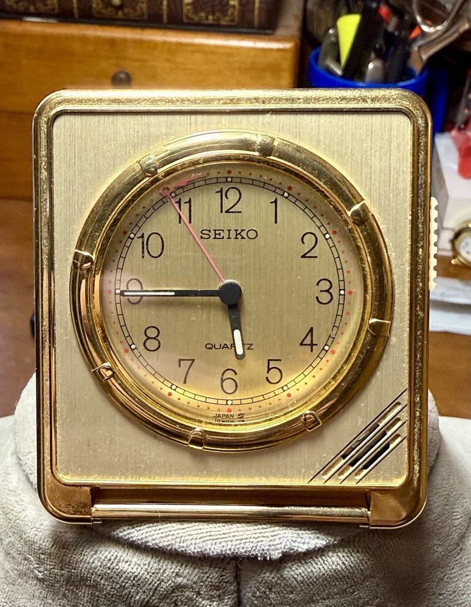 Seiko Travel Clock Indiana Collectible Alarm Clocks (1930-1969