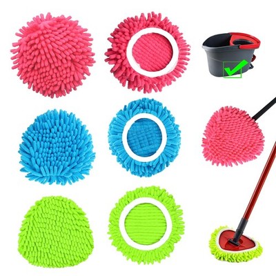 6 PCS Spin Mop Heads Replacements Compatible with Ocedar Easywring 1 Tank Sys...