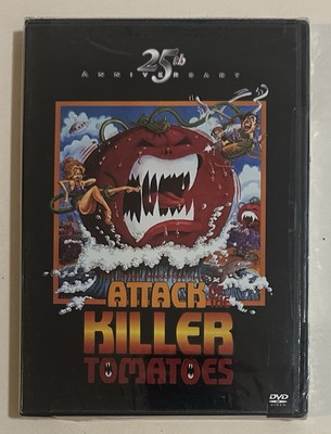 Attack of the Killer Tomatoes DVD 1978 25th Anniversary Rhino NEW! SEALED!