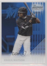 2022 Bowman Sterling Tek Blue Refractor 19/25 Kahlil Watson #ST-KW uk2
