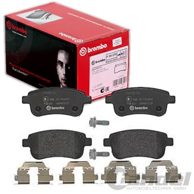 brembo BREMSBELÄGE passend für RENAULT CAPTUR CLIO FLUENCE GRAND MEGANE SCÉNIC