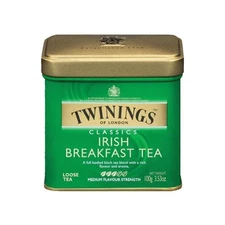 Twinings Irish Breakfast Loose Tea 50 Count Strong Bold Black Tea 3.53 Ounce