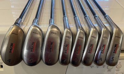 PRGR H/S Dream Iron Set 4,5,6,7,9,P,A,S (missing 8 iron) RH