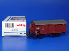 MARKLIN H0 - 48750 - DR - BOX CAR WAGON WITH CAB / UNUSED - BOX