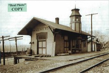 N&W Norfolk & Western Railroad Depot at Hanging Rock, Lawrence Co., OH Ohio