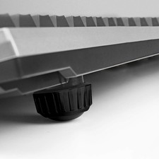 H2 Black Ergonomic Keyboard Stand Riser Laptop Stand Cooler Holder