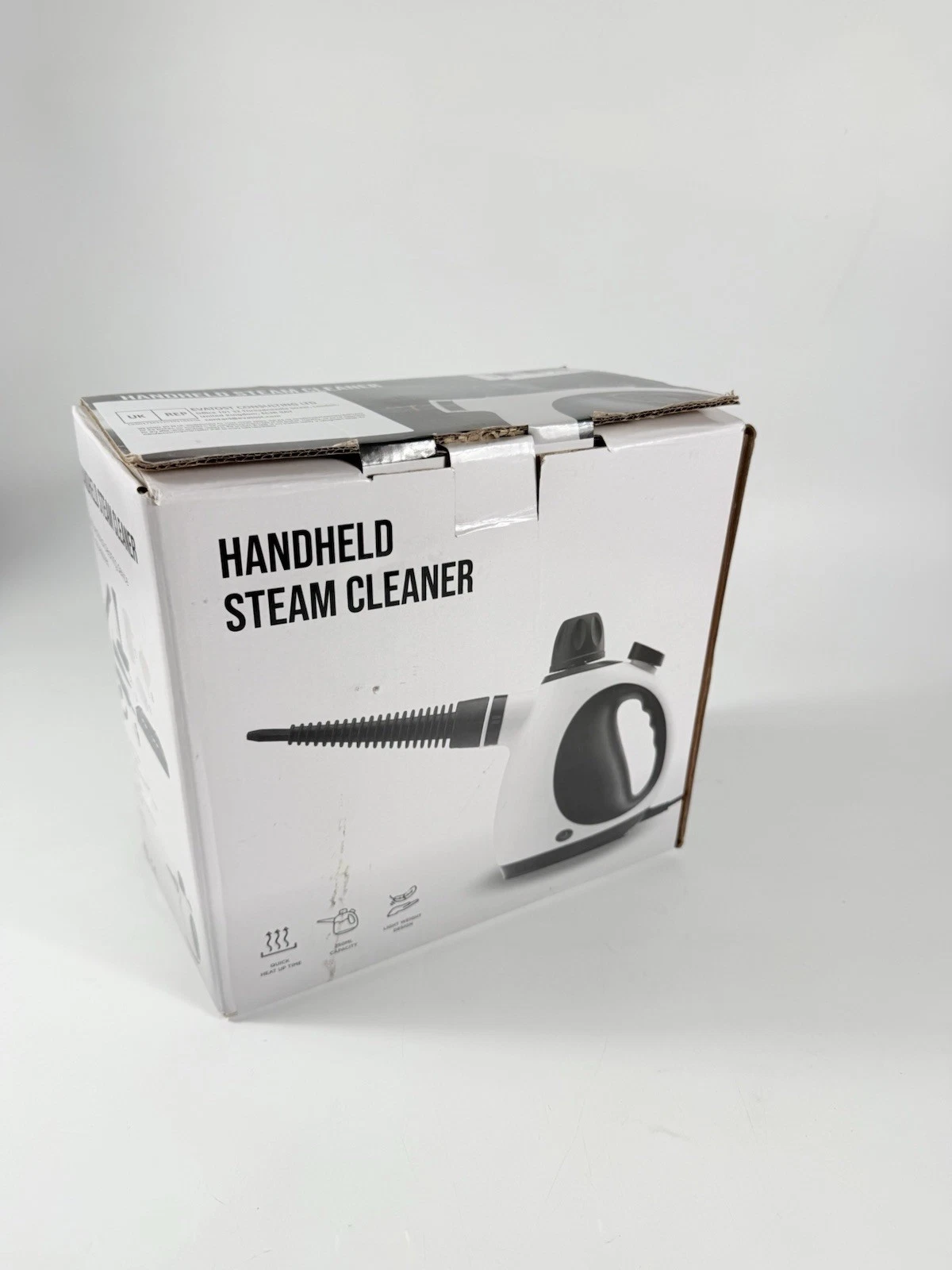 Handheld Steam Cleaner Portable Multi Surface Steamer with 10 Accessories White
