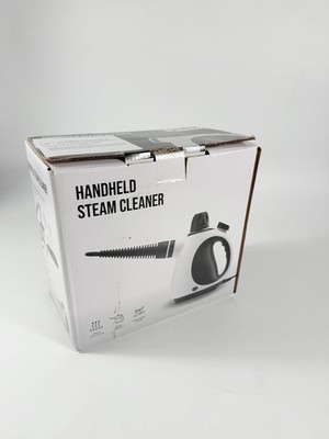 Handdampfreiniger Tragbar Multi Surface Steamer mit 10 Zubehörteilen Weiß