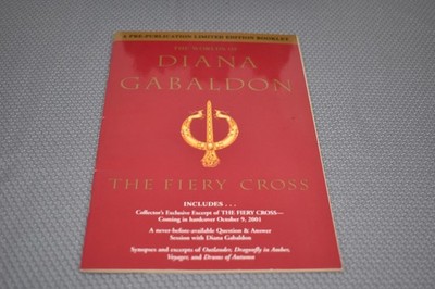 The Fiery Cross by Diana Gabaldon (Chapbook ARC/Uncorrected Proof/Galley,signed)