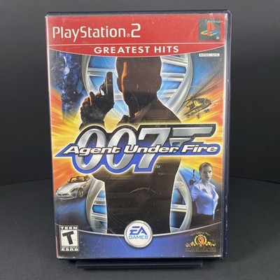 James Bond 007 in Agent Under Fire GH (Sony PS2, 2002) Missing Manual - Good
