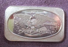 Our Rights & Our Liberties- U.S.S.C 1973 Eagle  1 Troy Oz. .999 Fine Silver Bar