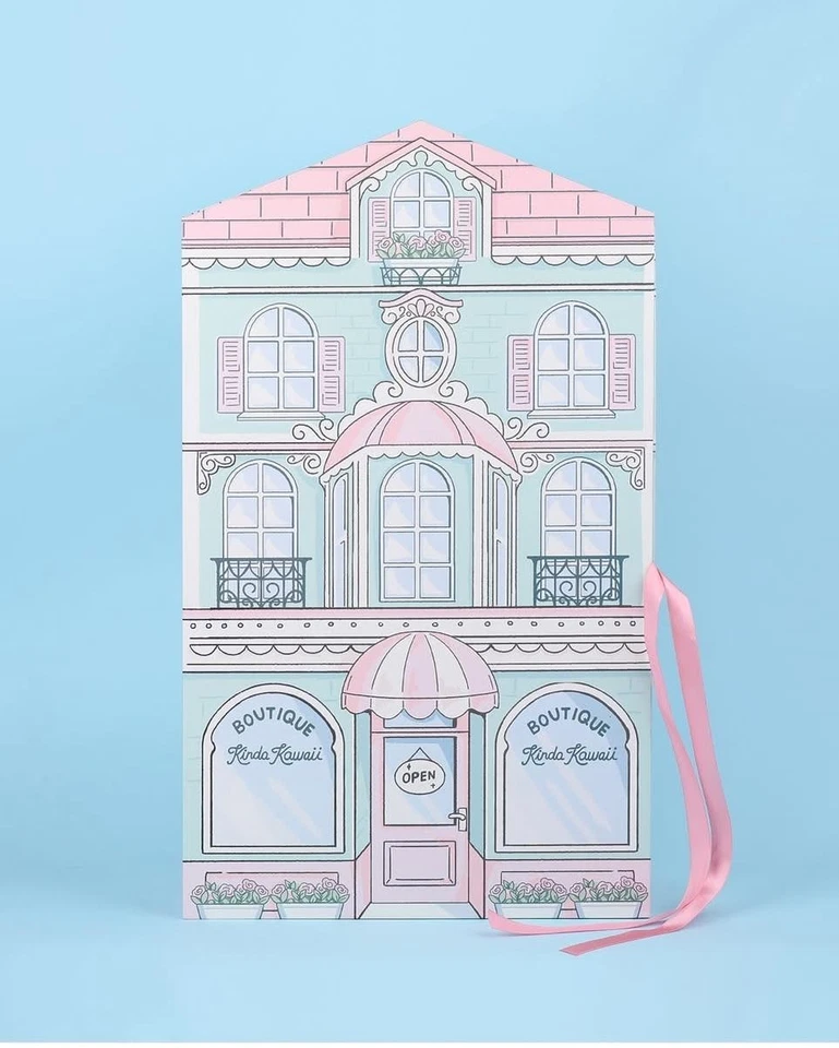Kinda Kawaii Sanrio Advent Calendar Boutique House with 24 Pull-Out Drawers - Image 2 of 4