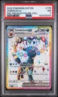 2025 POKEMON PRISMATIC EVOLUTIONS PREMIUM FIGURE COLLECTION UMBREON EX PSA 7