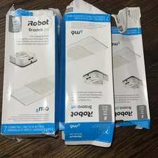 Lot of 5 iRobot Braava Jet Pad Boxes – Dry, Damp & Wet Mop Refills 35 Total