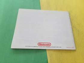 Dance Aerobics Authentic Nintendo NES Video Game Manual Vintage Power Pad