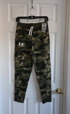 Under Armour Kids Rival Printed Camo Camouflage Joggers Coldgear Size YLG