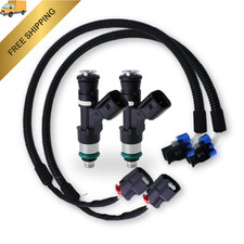 2PCS 0280158197 Fuel Injector Harness Set - Compatible with Polaris Ranger...