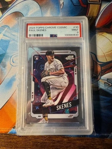 2024 Topps Chrome Cosmic Paul Skenes #30 Rookie RC PSA 9 Pittsburgh Pirates