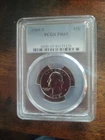 1968 Silver Washington Quarter PCGS PR 69