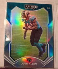 Josh Hines-Allen 2021 Panini Playoff +Plus Prizm, Rated Rookie Included