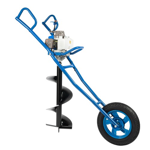 63CC Post Hole Digger 2-Stroke Gas Powered Earth Auger Borer Ground Drill - Picture 16 of 24