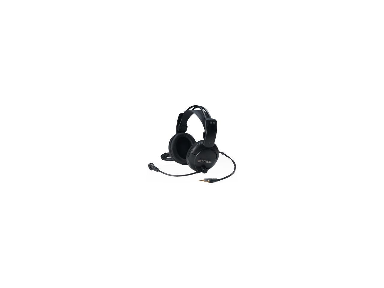 KOSS SB40 3.5mm Connector Circumaural Multimedia Stereophone