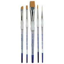 Royal Langnickel Soft Grip Gold Taklon Beginner Brush Set